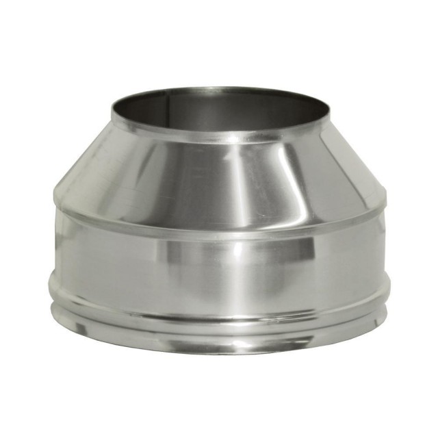 Просмотр фото... Коническое окончание дымохода d =220/300 (нерж.,нерж.) (s=0,5мм/0,5мм)