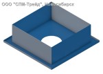 Подробнее... Потолочная разделка (короб) 600x600 D220-330 нерж. 0,5мм.